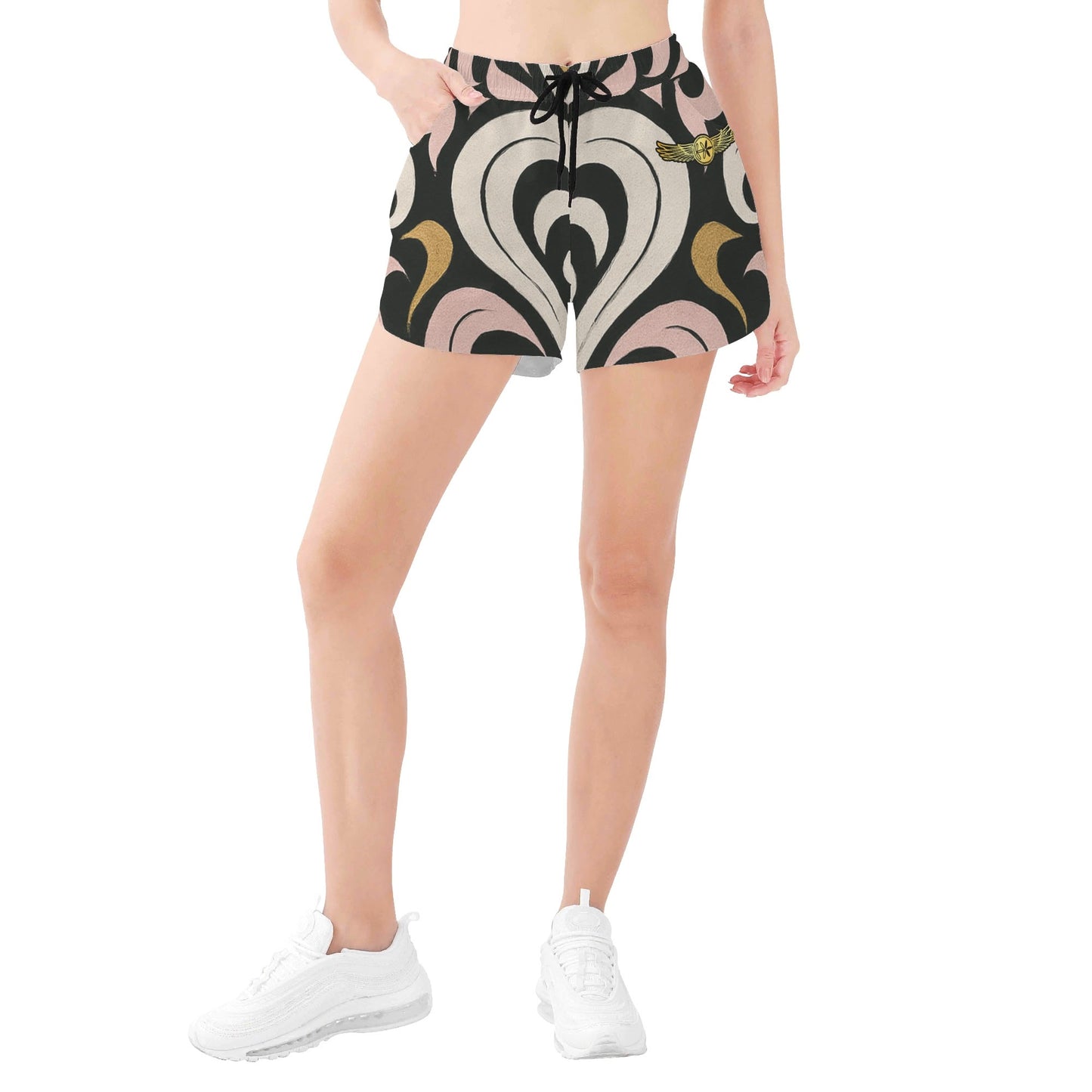 Womens Queen Aura Beach Shorts