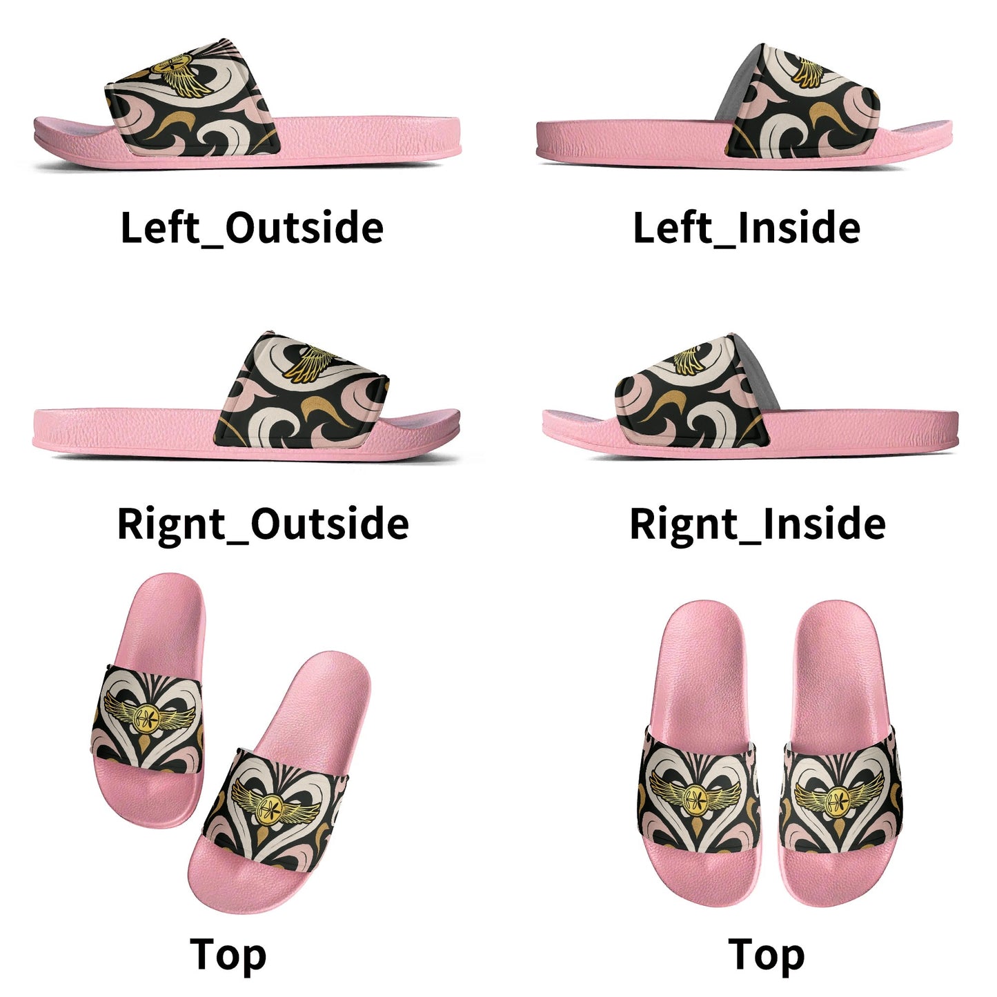 Womens Queen Aura Slides