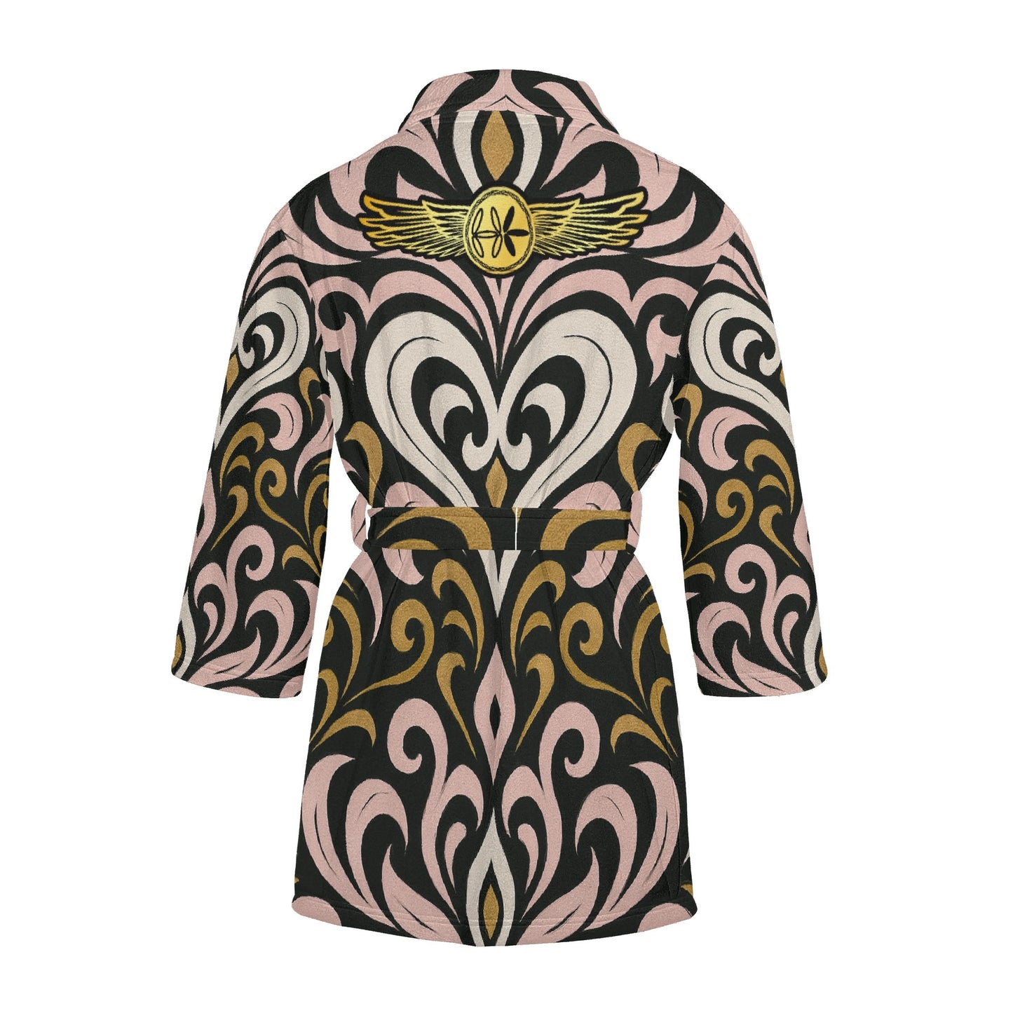 Womens Queen Aura Short Bathrobe