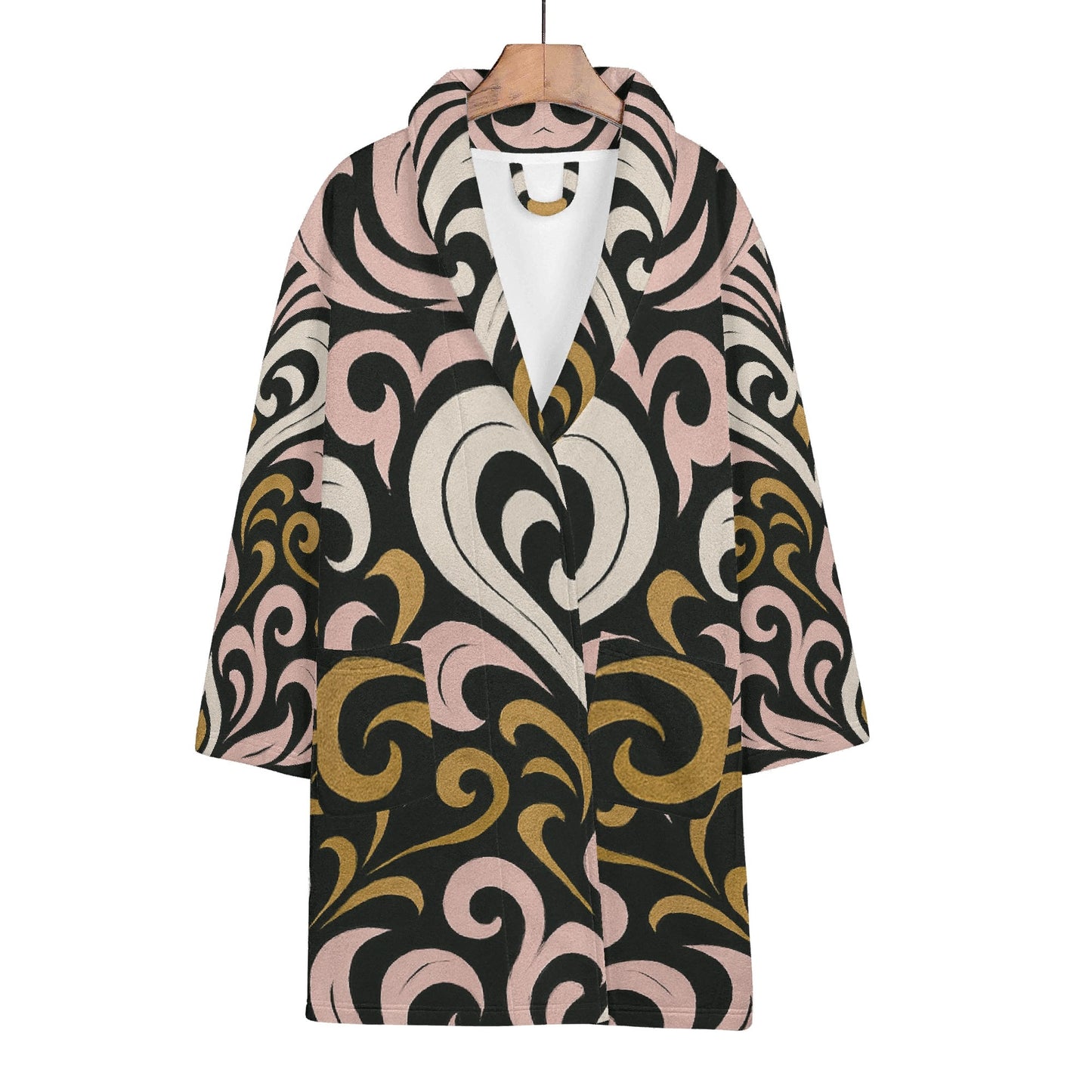 Womens Queen Aura Short Bathrobe
