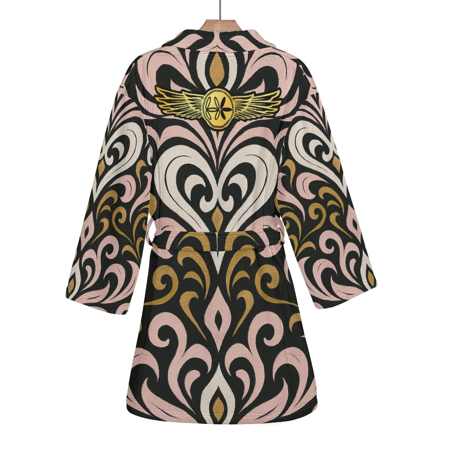 Womens Queen Aura Short Bathrobe