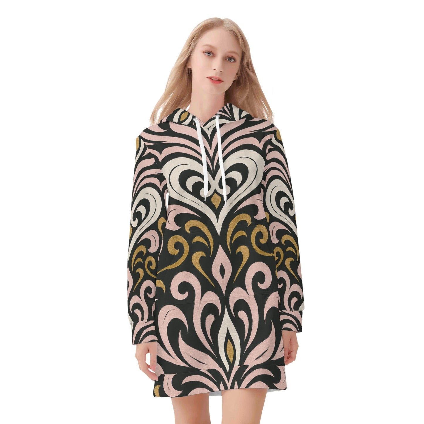 Womens Queen Aura Hoodie Dress