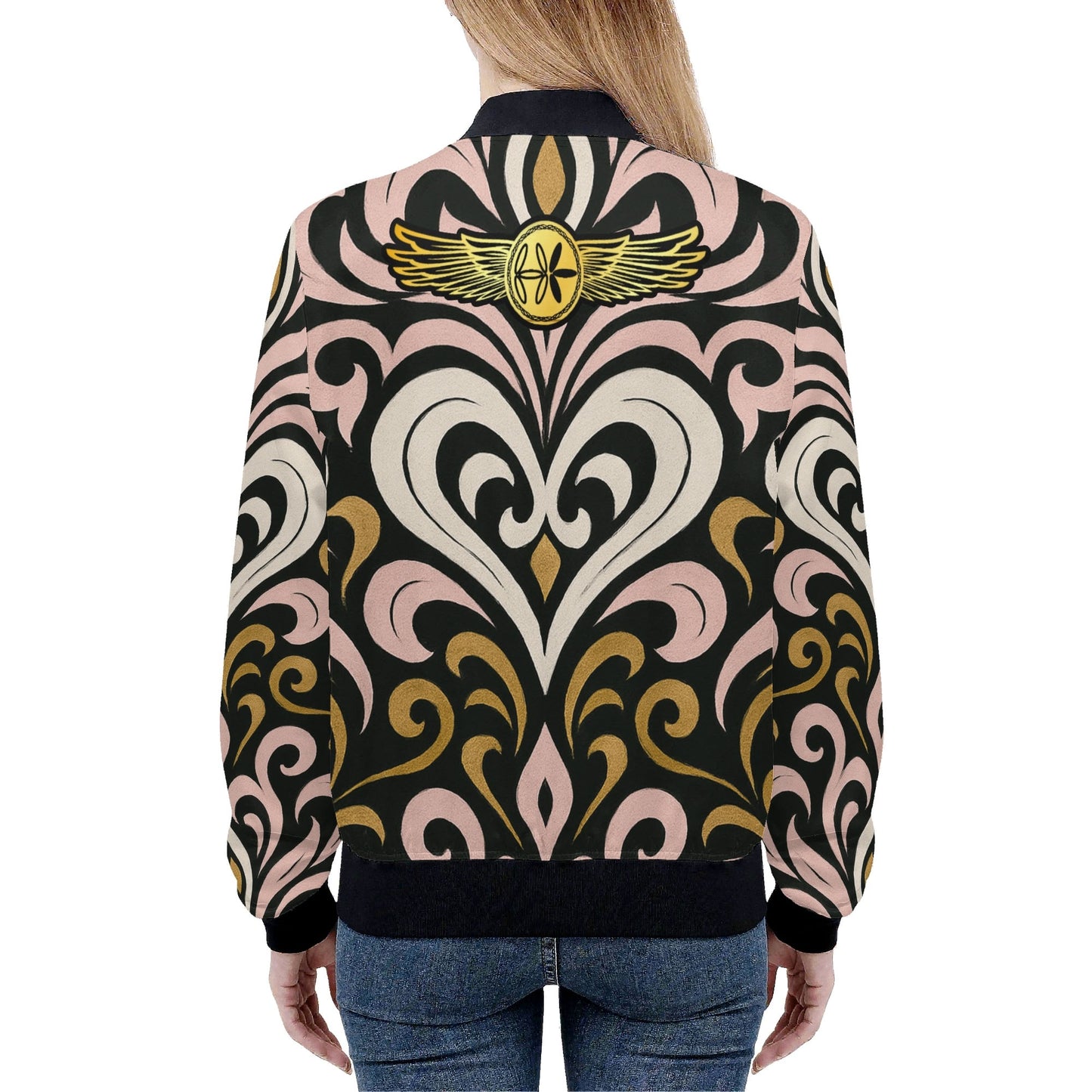 Womens Queen Aura Bomber Jacket