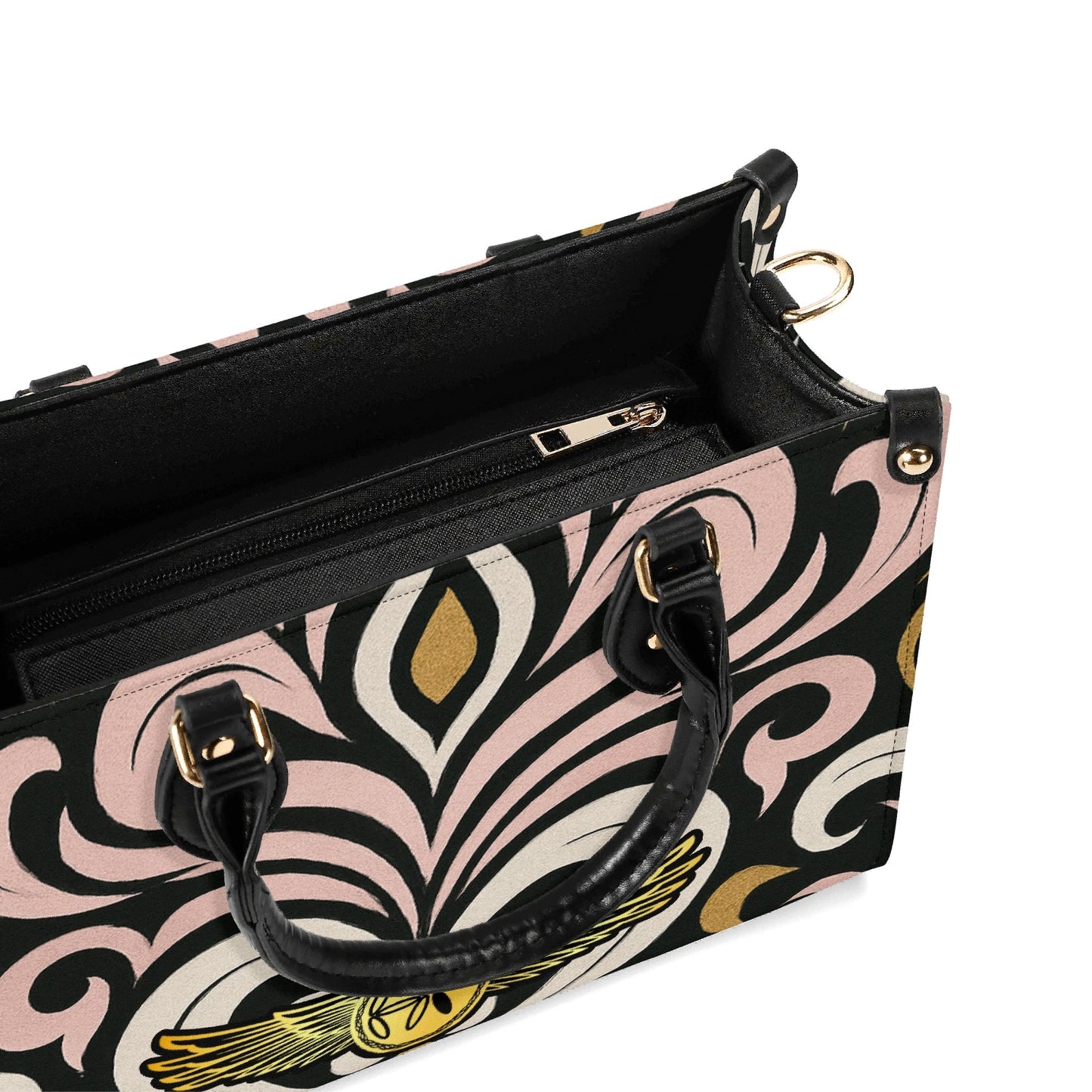 Queens Aura Leather Handbag