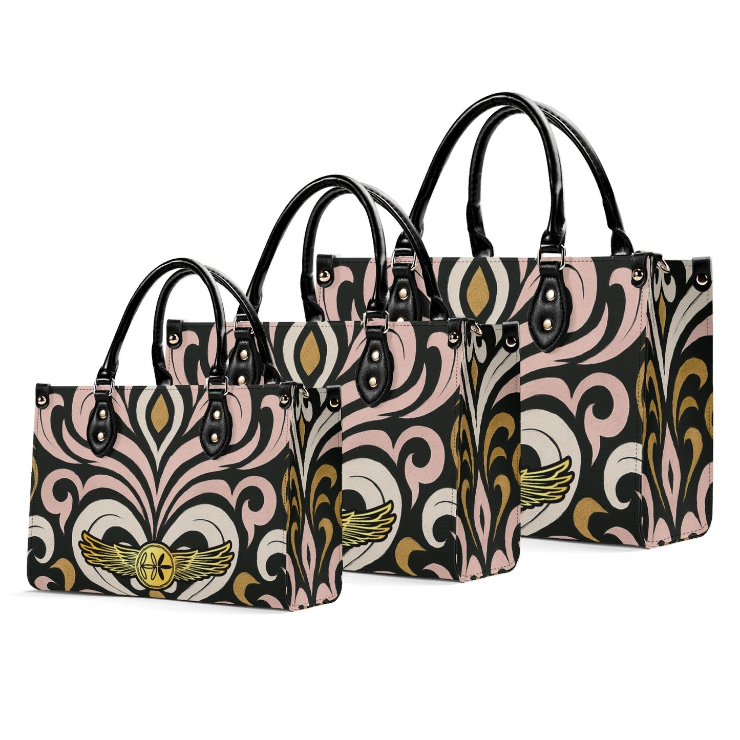 Queens Aura Leather Handbag