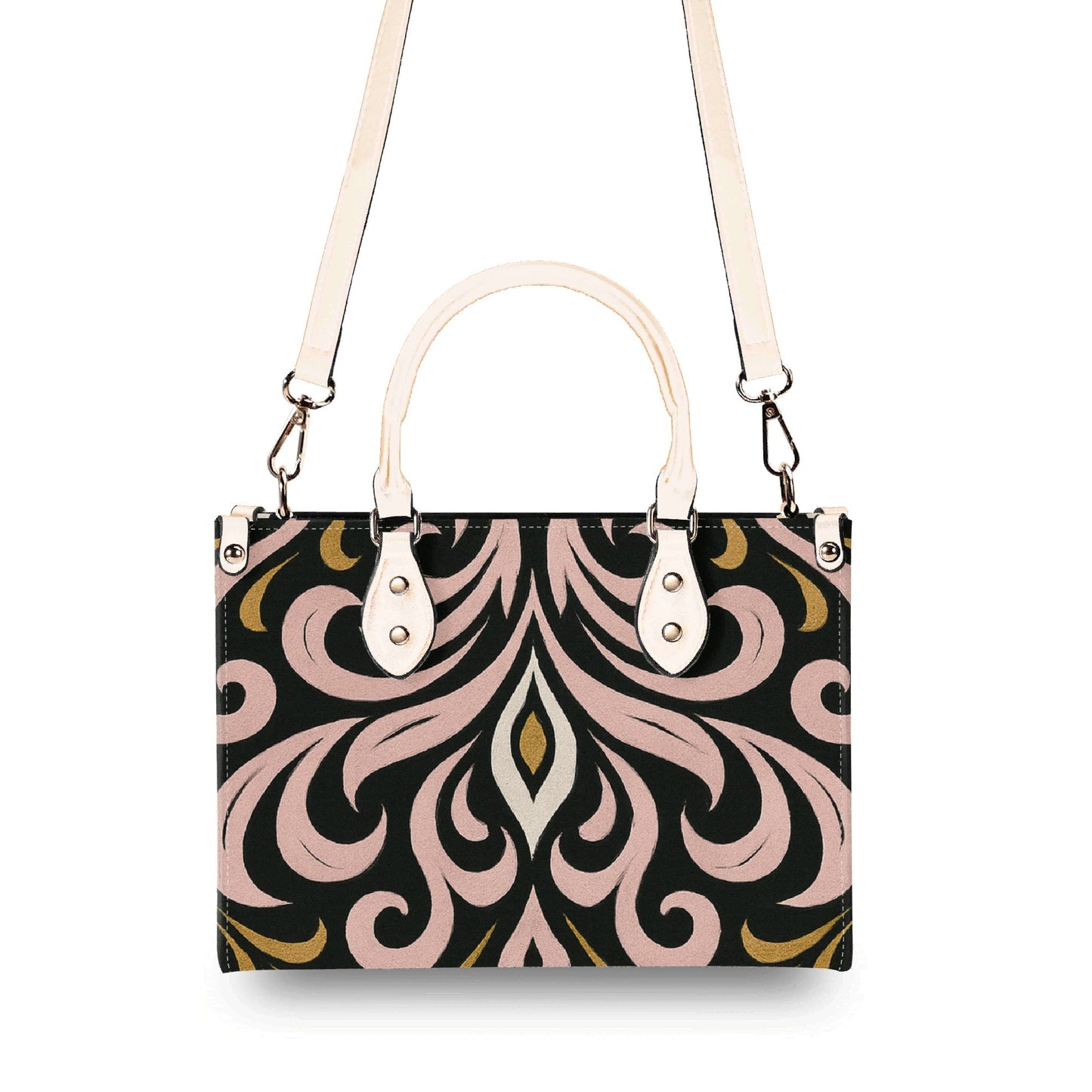 Queens Aura Leather Handbag