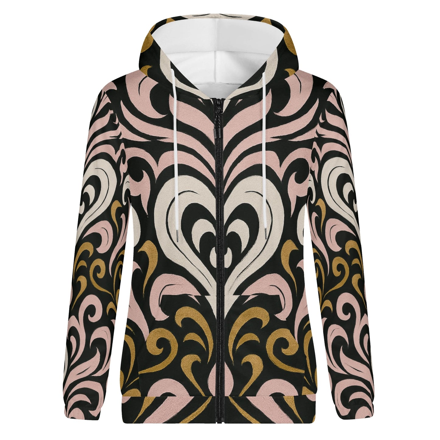 Womens Queen Aura Zipper Jumper Hoodie