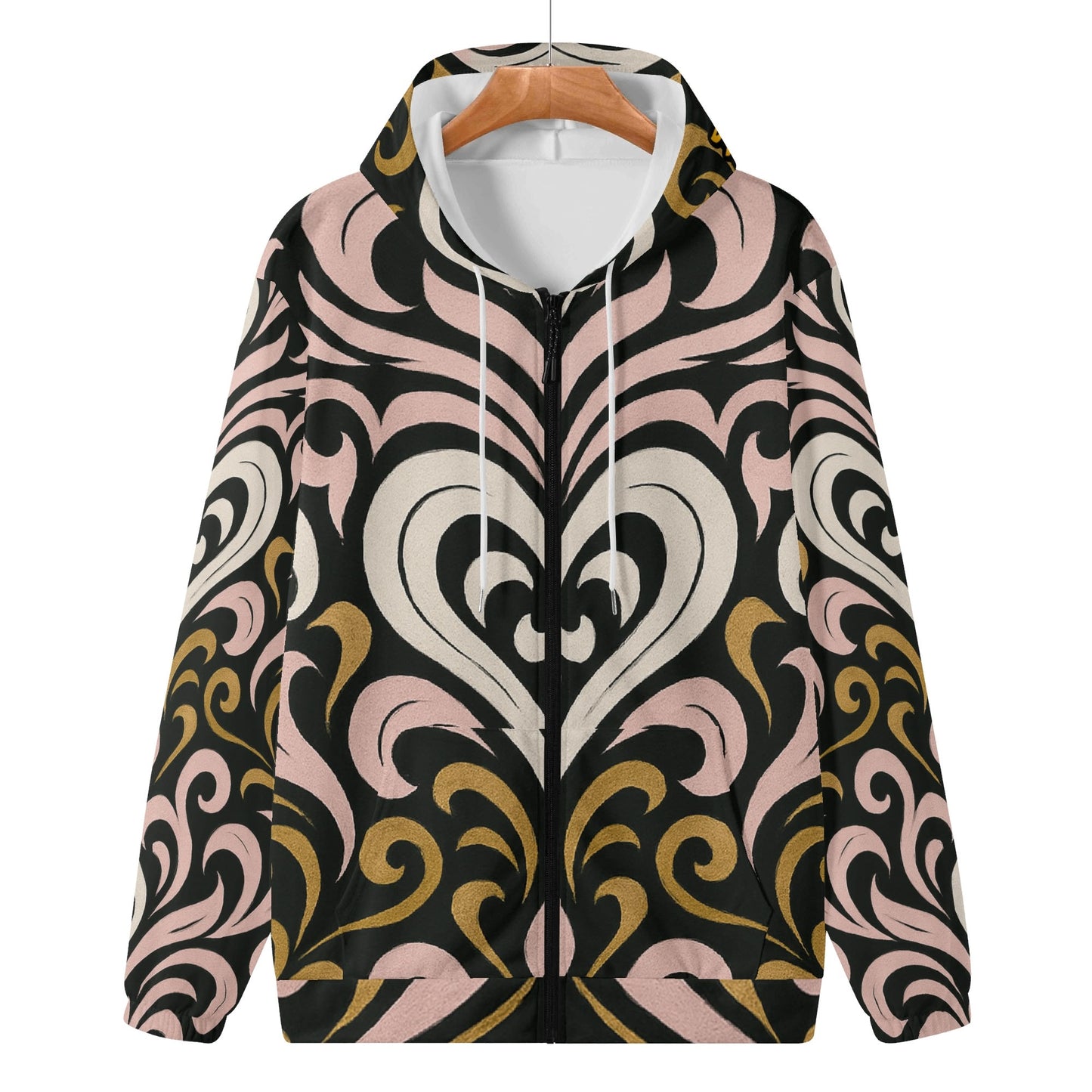 Womens Queen Aura Zipper Jumper Hoodie