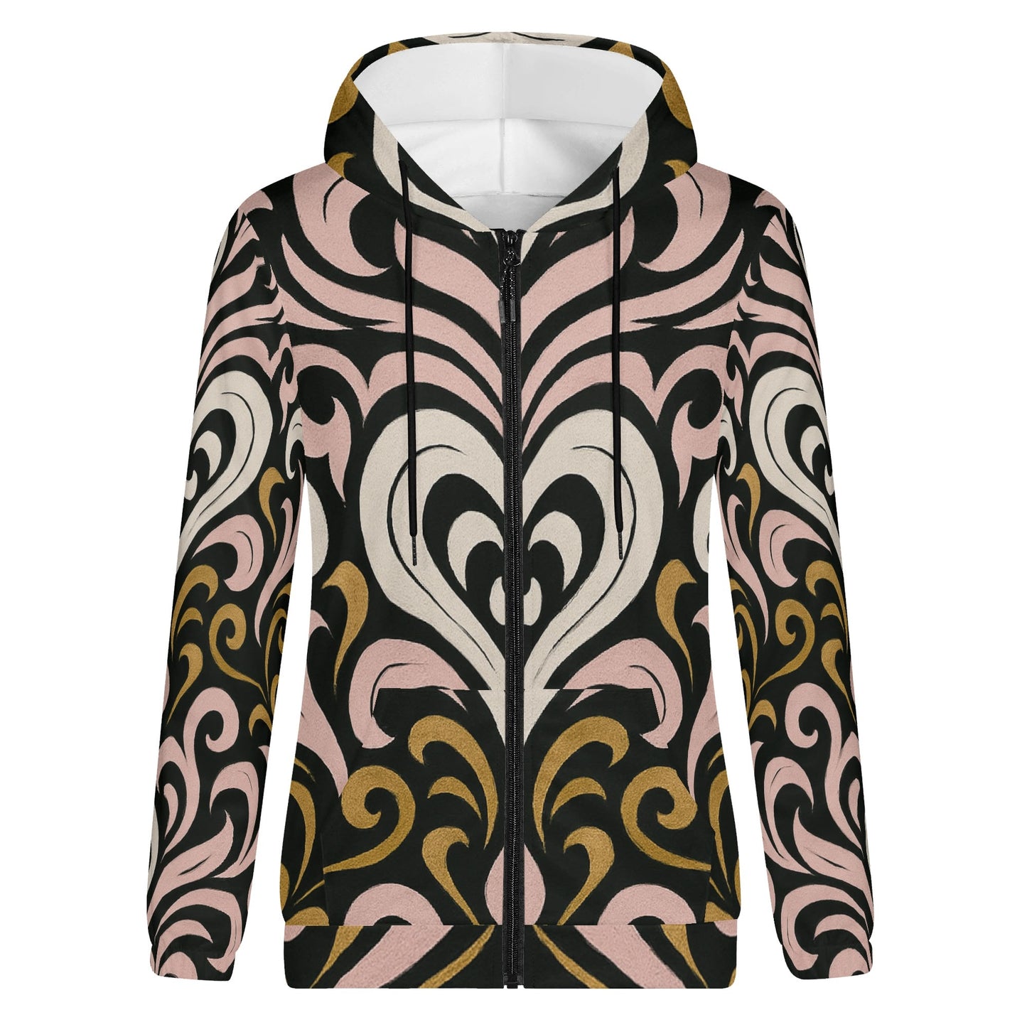 Womens Queen Aura Zipper Jumper Hoodie