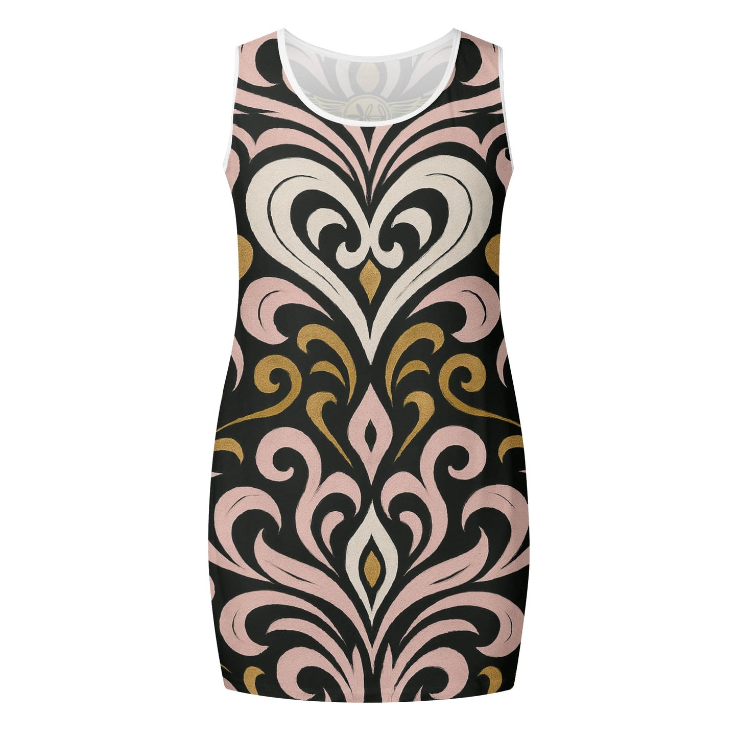 Womens Queens Aura Elegant Sleeveless Dress