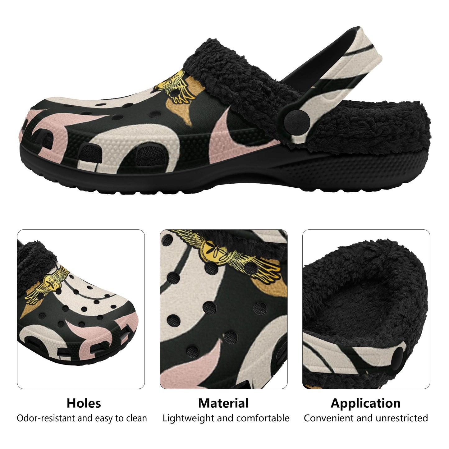 Queens Aura Fur Slippers