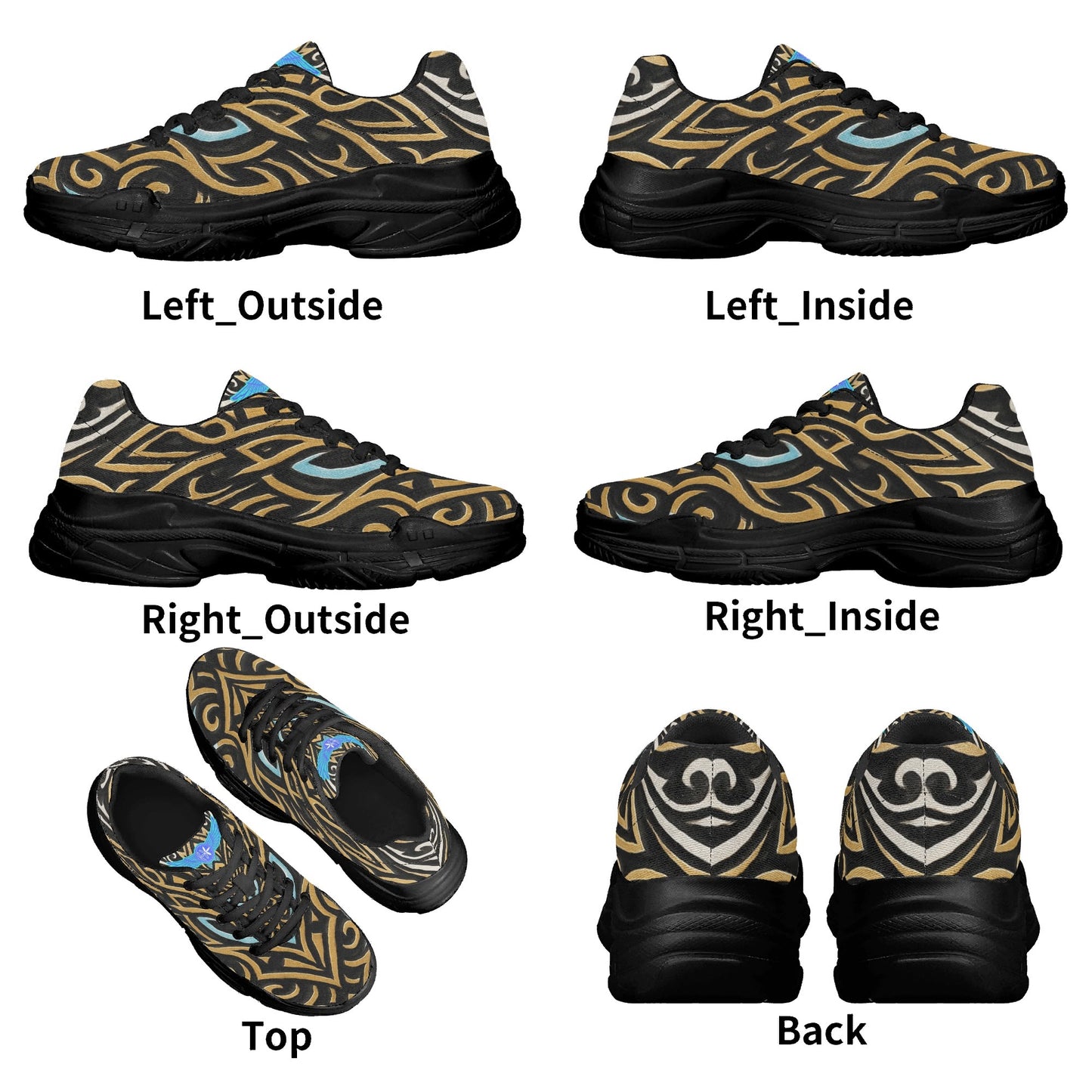 Mens Royal Warrior Chunky Sneakers