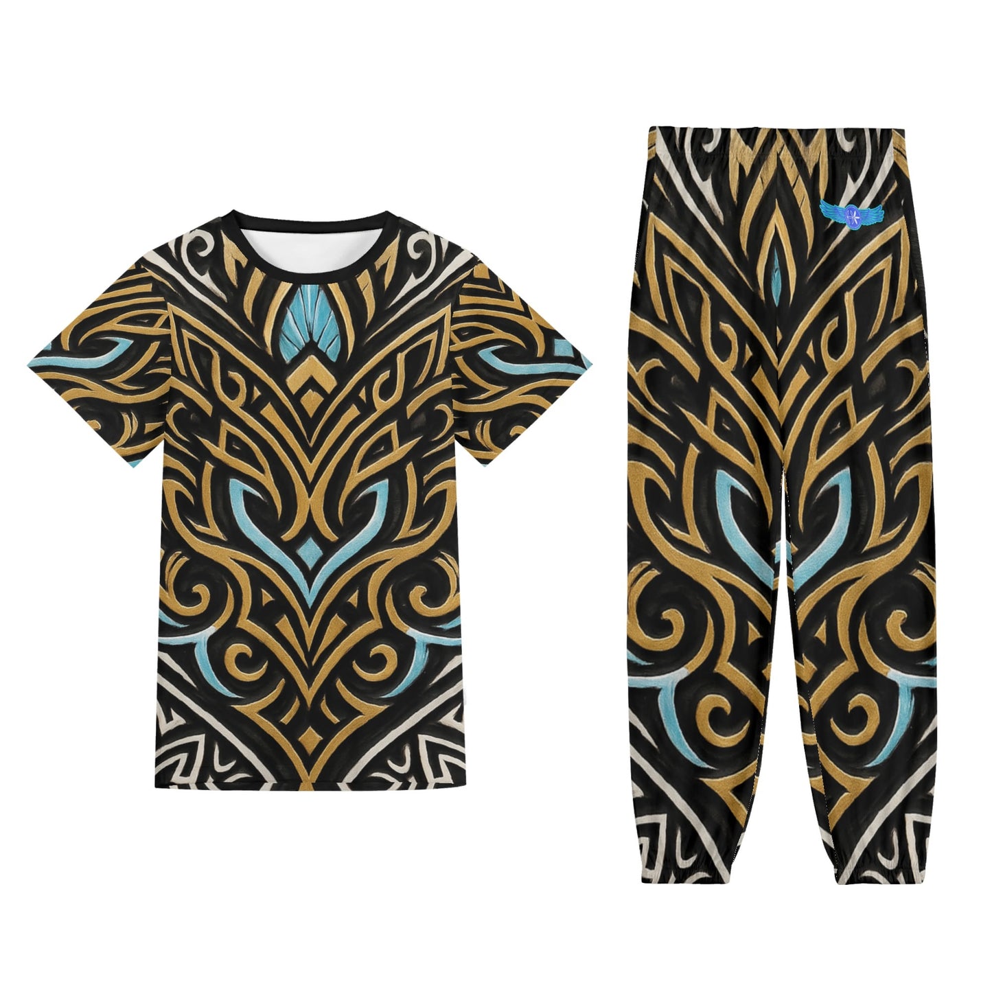Royal Warrior Short Sleeve-shirt Sports Set