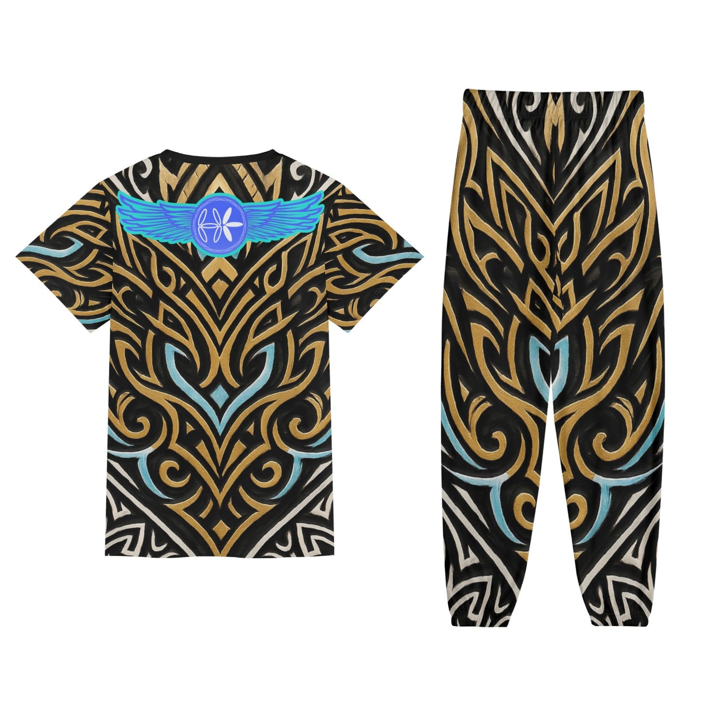 Royal Warrior Short Sleeve-shirt Sports Set