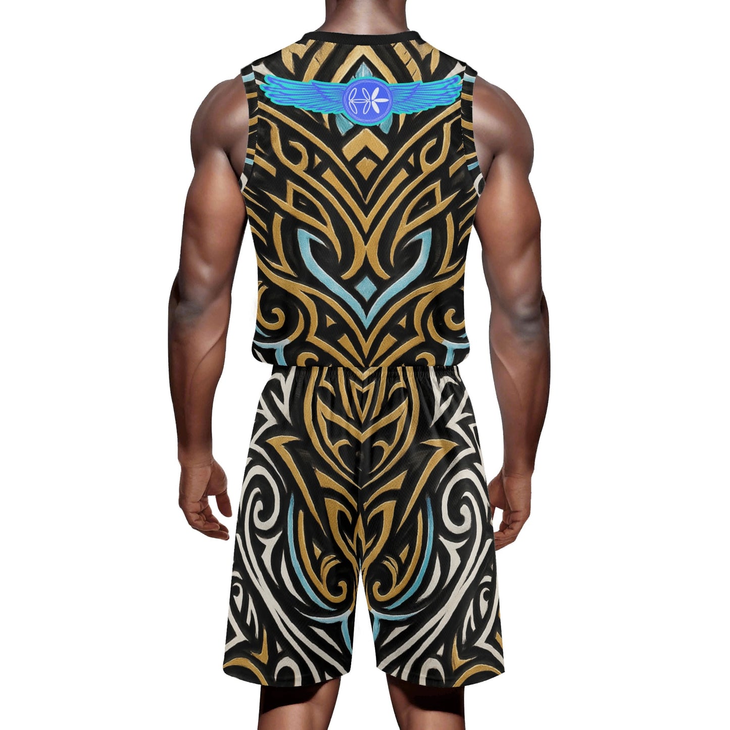 Royal Warrior Basketball Jersey & Shorts