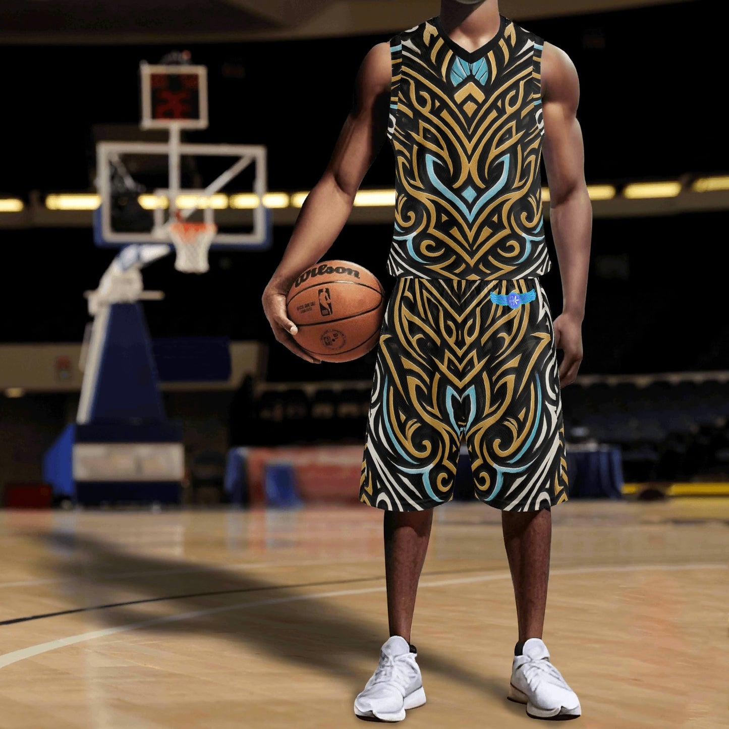 Royal Warrior Basketball Jersey & Shorts