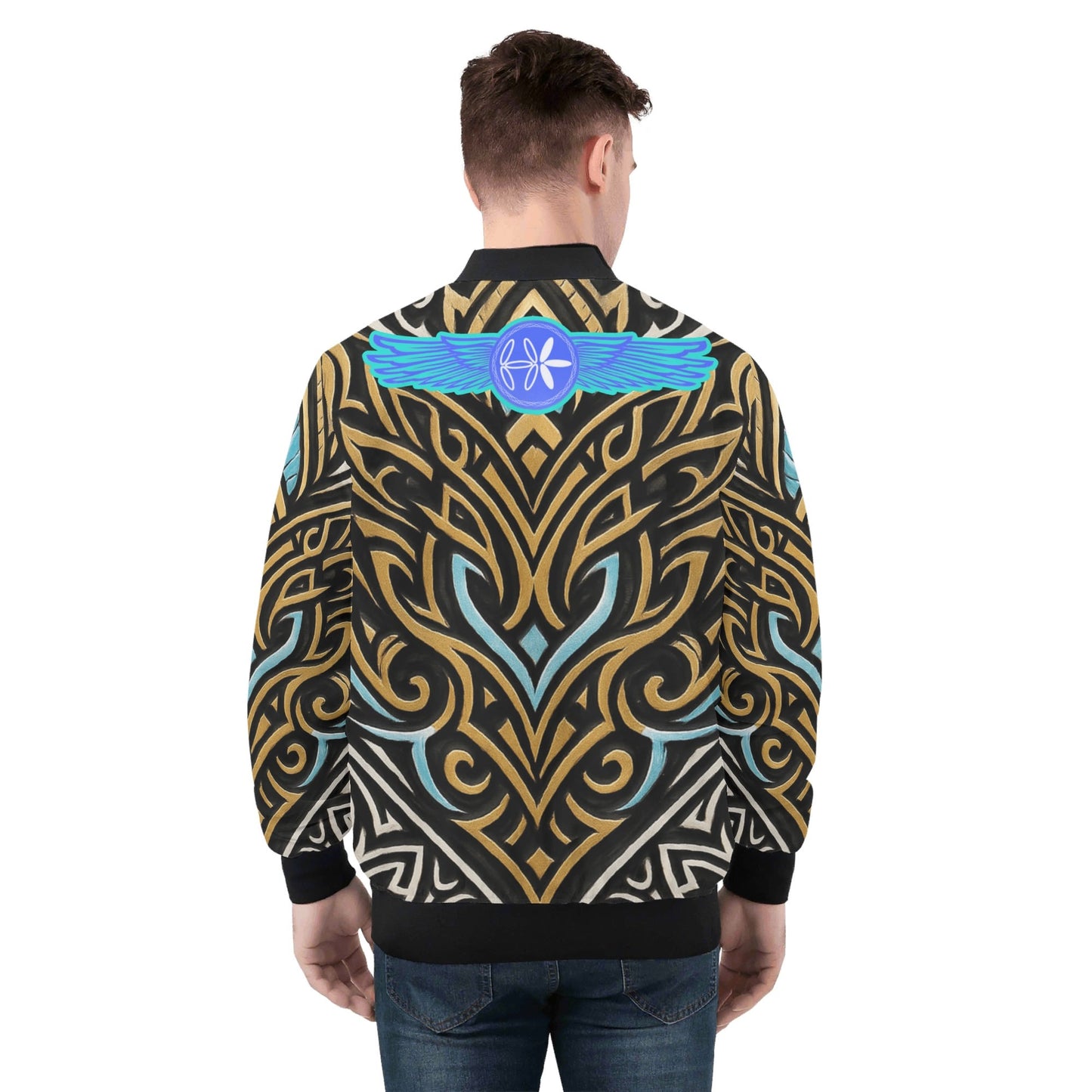 Mens Royal Warrior Bomber Jacket