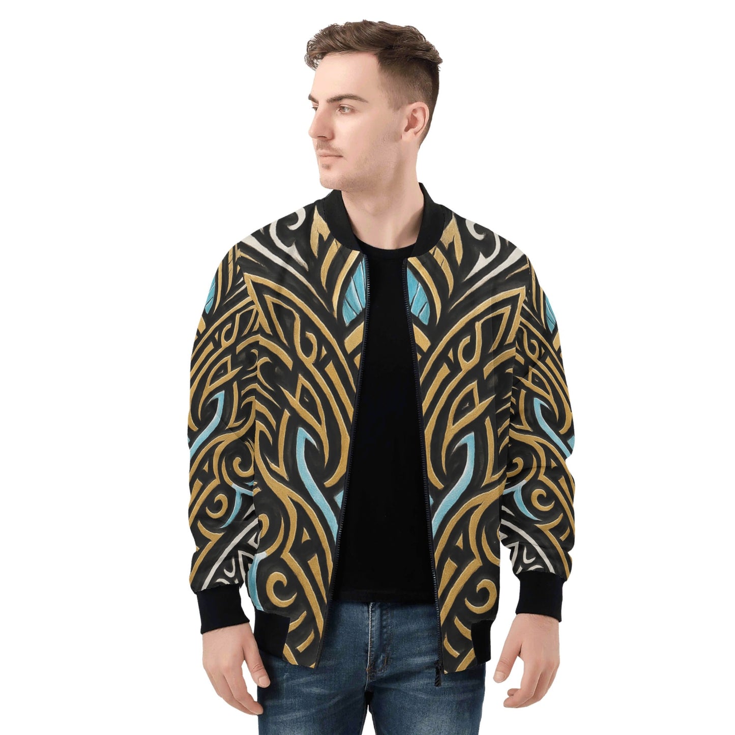 Mens Royal Warrior Bomber Jacket
