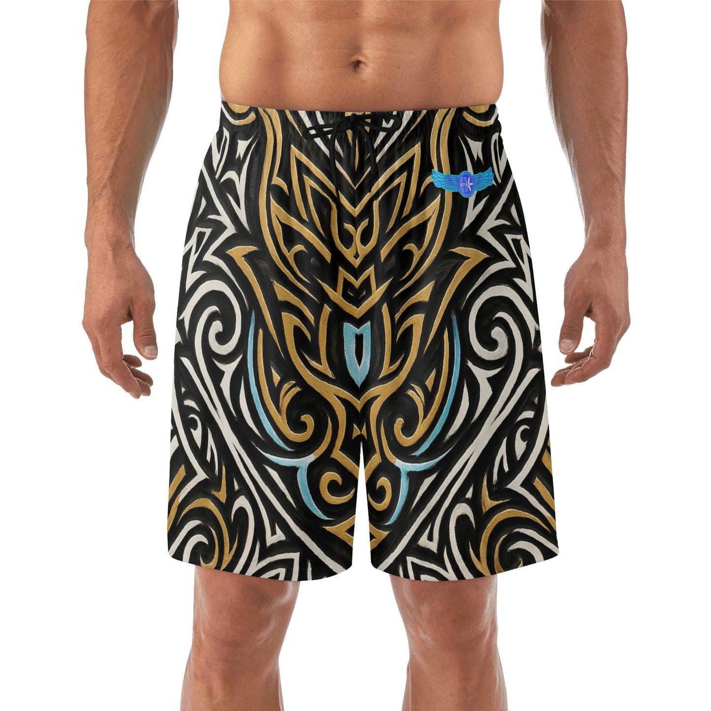 Mens Royal Warrior Beach Shorts