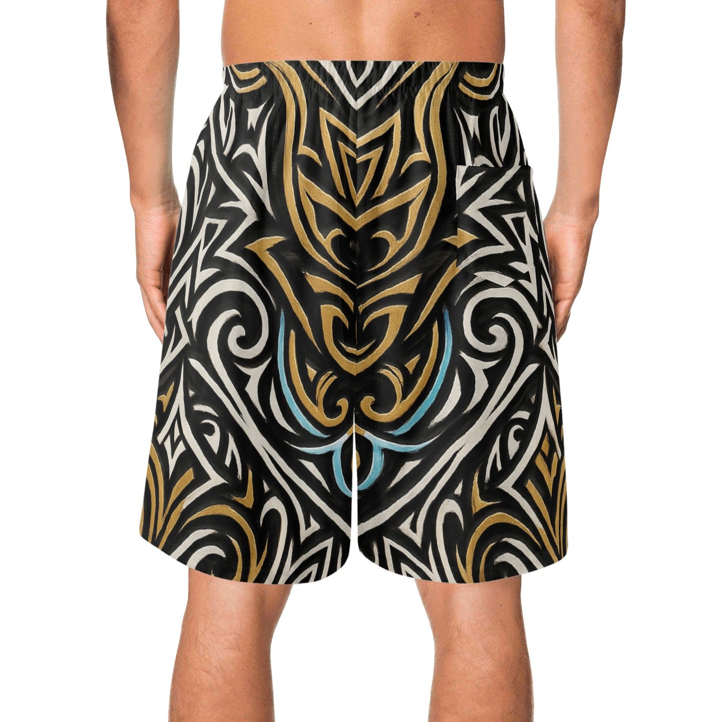 Mens Royal Warrior Beach Shorts