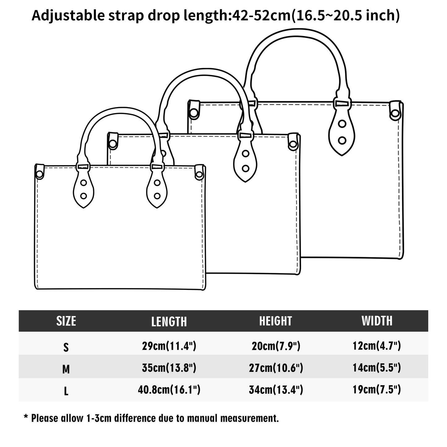 Queens Aura Leather Handbag