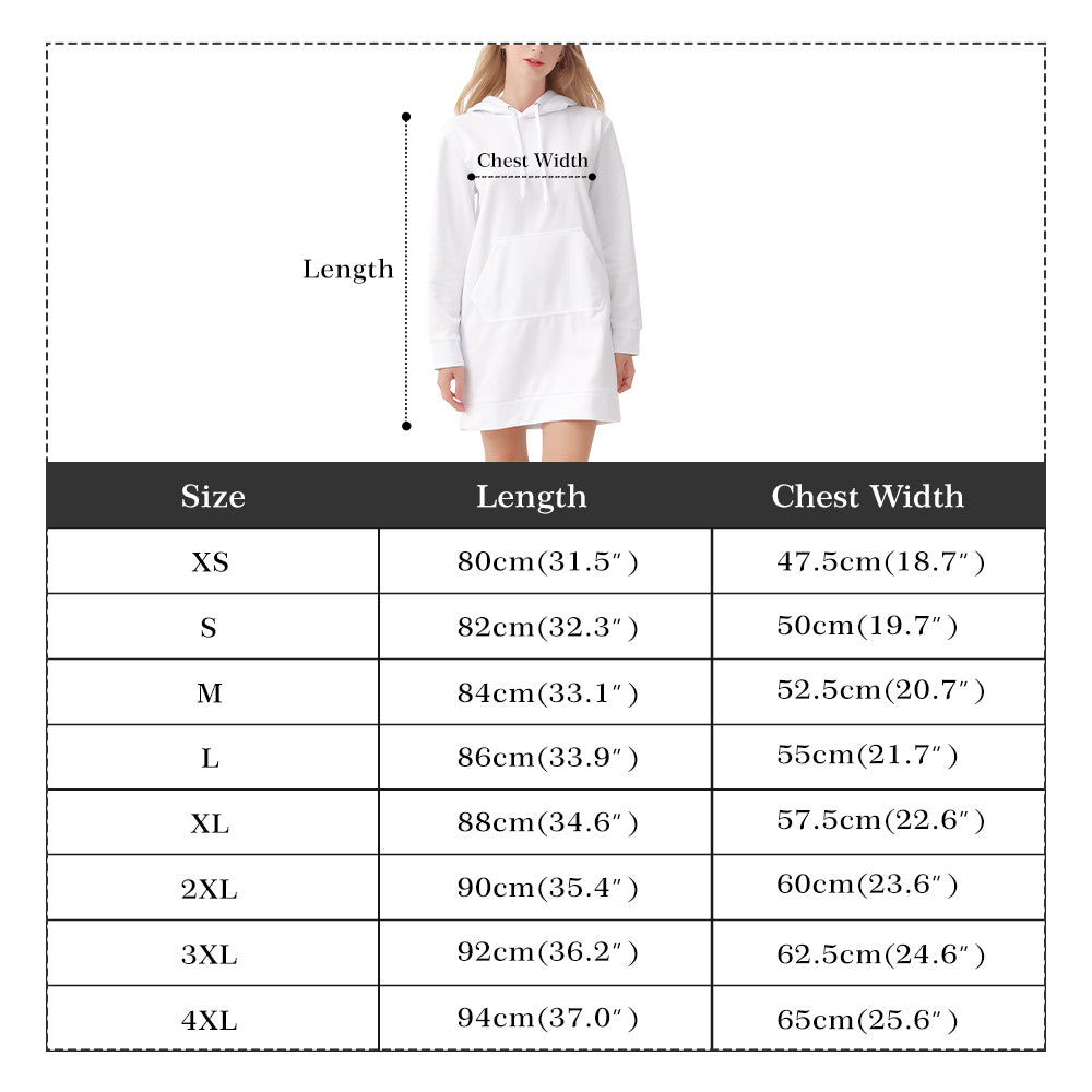Womens Queen Aura Hoodie Dress