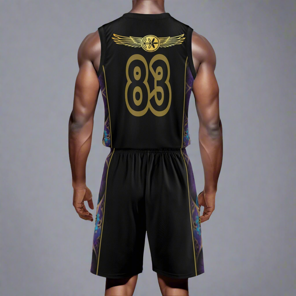 Fit For A King Basketball Jersey & Shorts By Highest Evolution