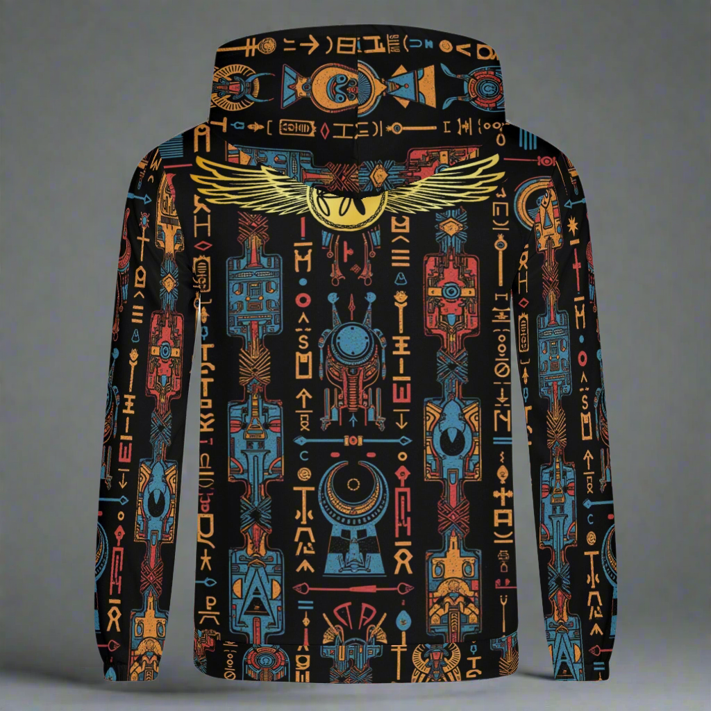 Hyrographics Zip Hoodie for men by Highest Evolution