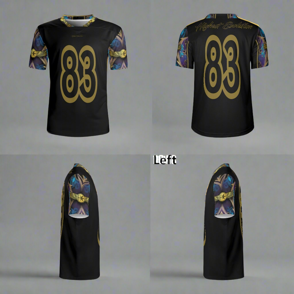Mens Fit For A King Sports Jersey By Highest Evolution