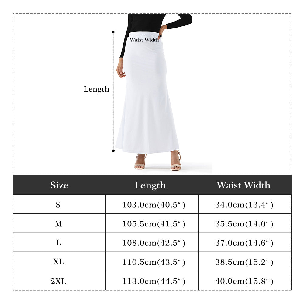 Womens Royal Floral Fishtail Long Skirt by Highest Evolution