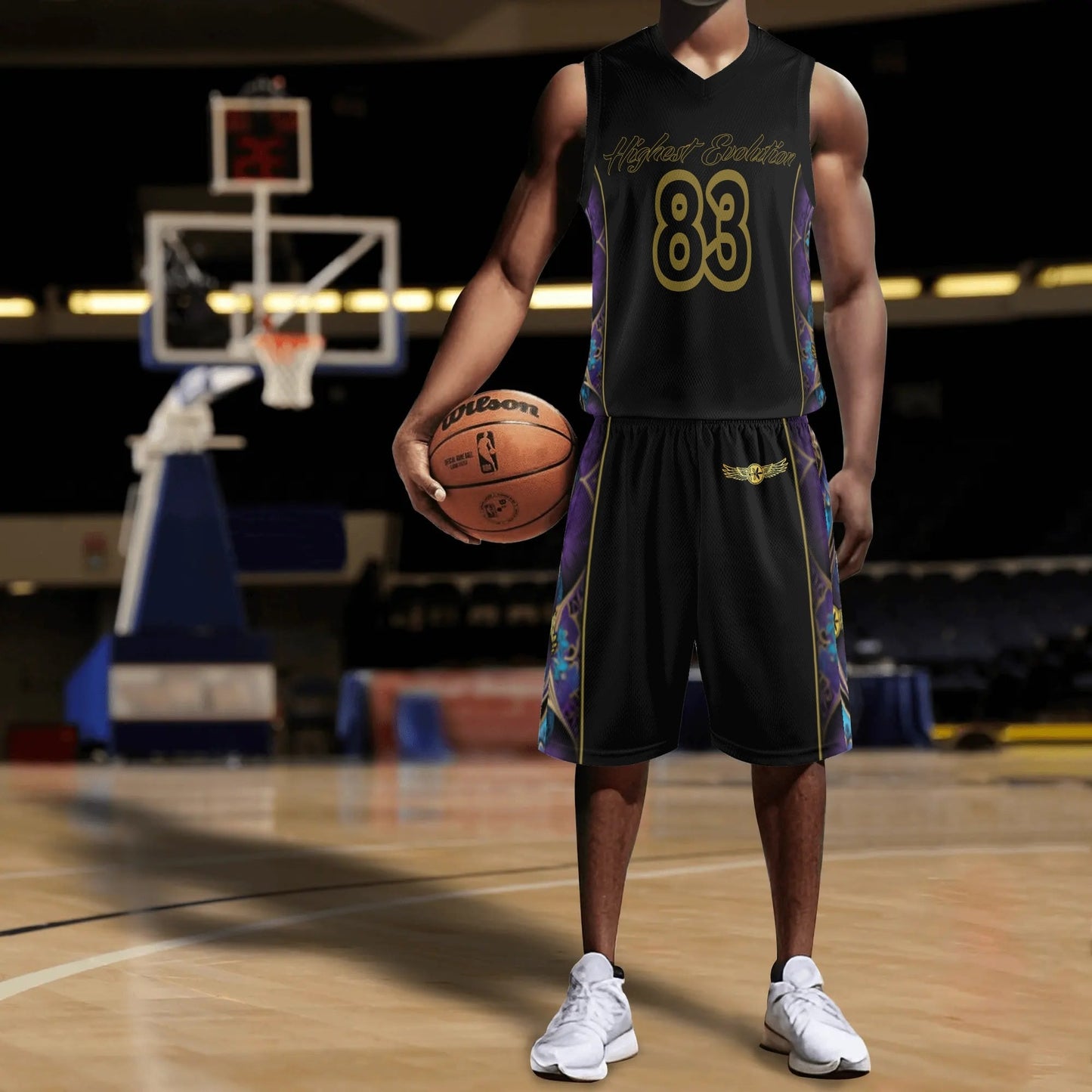 Fit For A King Basketball Jersey & Shorts By Highest Evolution