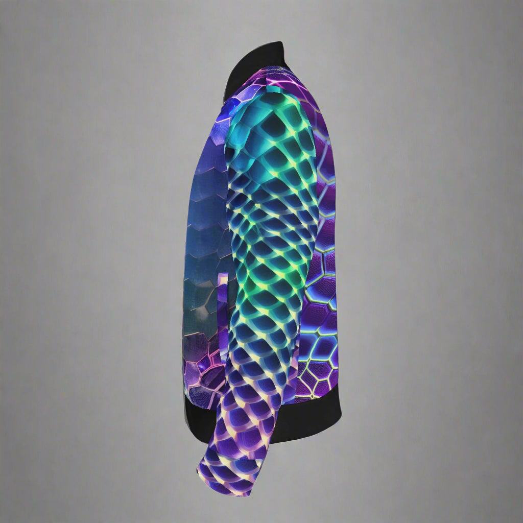 Dragon Scales Bomber Jacket by Highest Evolution