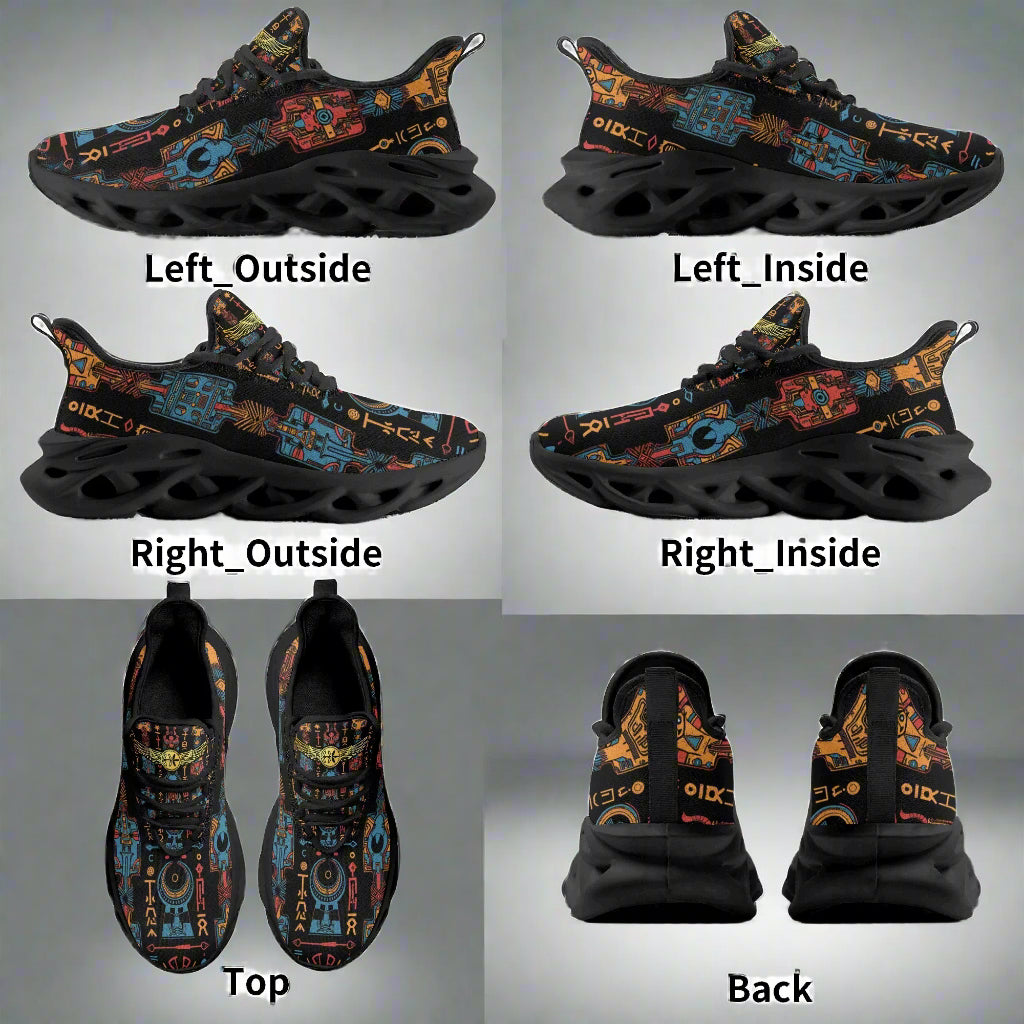 Hyrographics men Running Sneakers y Highest Evolution