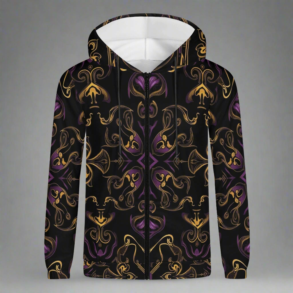 High Royal Graphics Zipper Hoodie by Highest Evolution