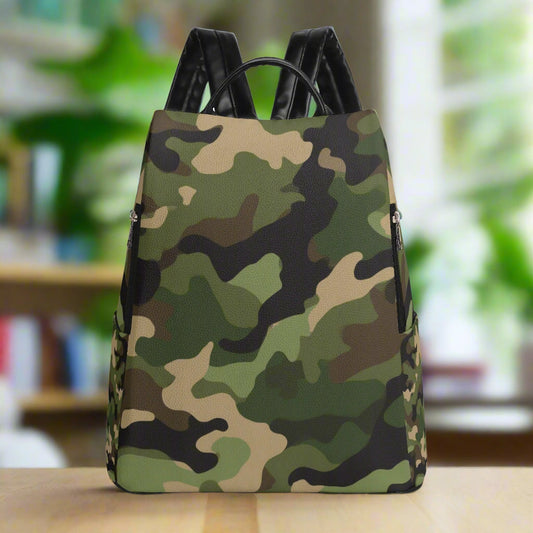 Jungle Camo Backpack By Highest Evolution