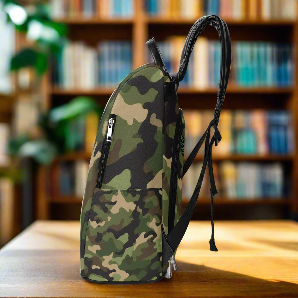 Jungle Camo Backpack By Highest Evolution