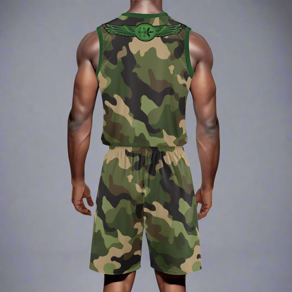 Jungle Camo Jersey & Shorts by Highest Evolution