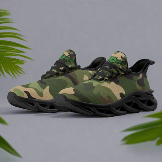 Jungle Camo Runners by Highest Evolution