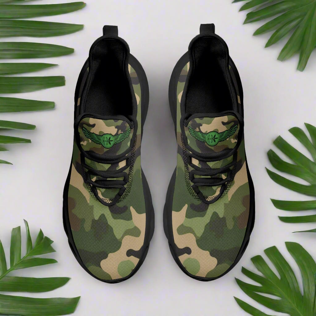Jungle Camo Runners by Highest Evolution