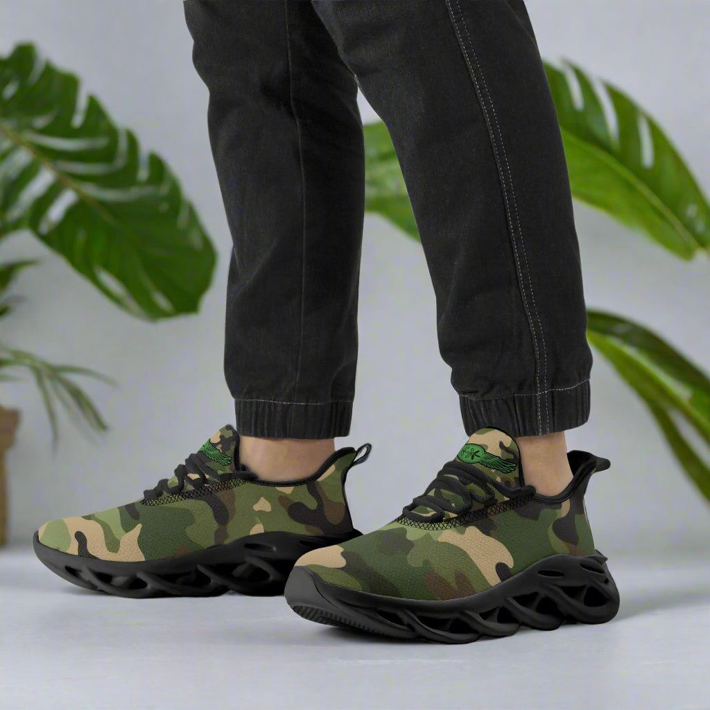 Jungle Camo Runners by Highest Evolution