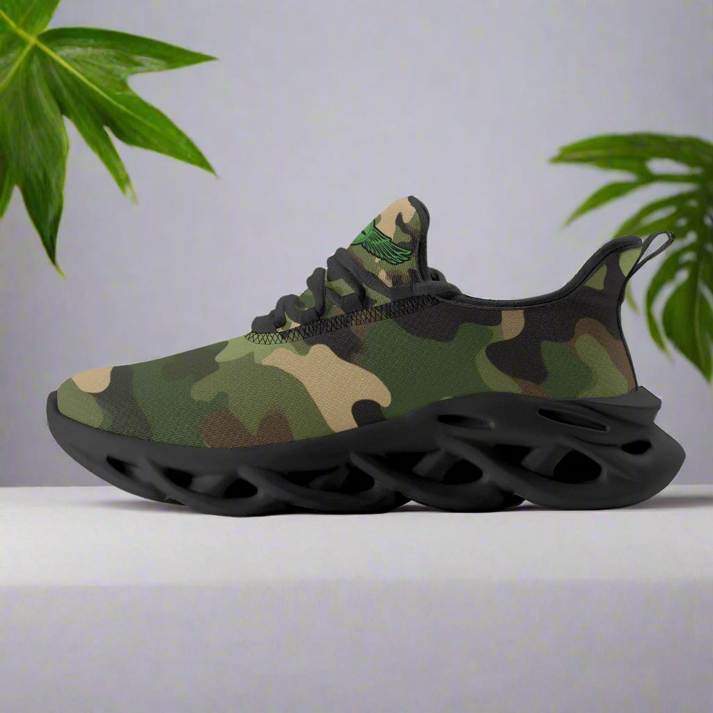 Jungle Camo Runners by Highest Evolution