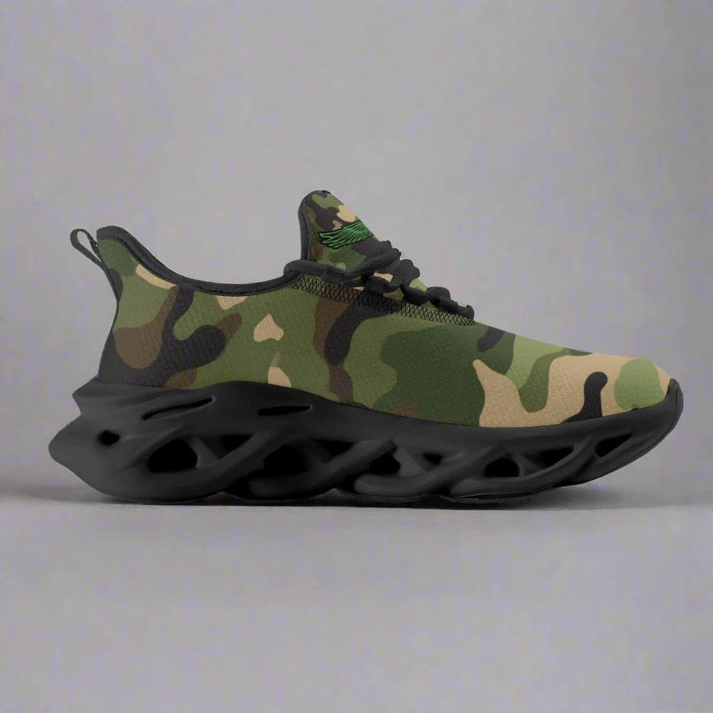 Jungle Camo Runners by Highest Evolution