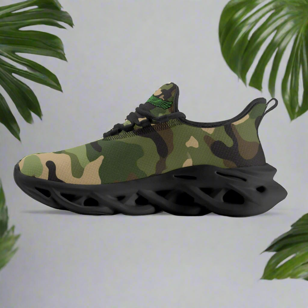 Jungle Camo Runners by Highest Evolution
