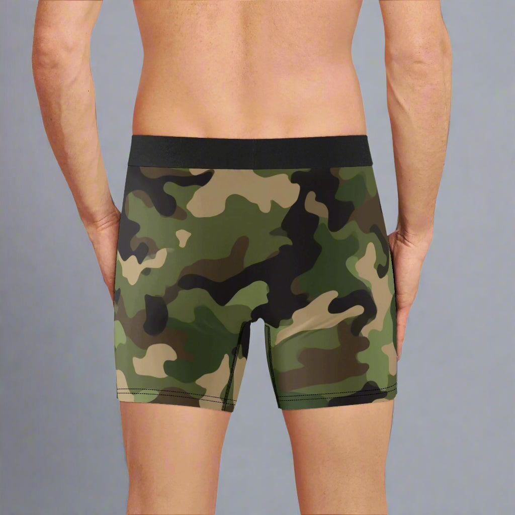Jungle Camo Mens Boxers by Highest Evolution
