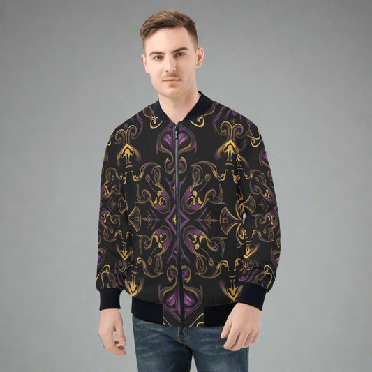 High Royal Graphics Bomber Jacket by Highest Evolution