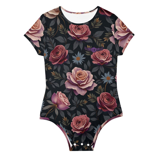 Womens Rose Garden Bodysuit by Highest Evolution