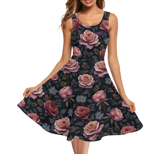 Womens Rose Garden Sundress by Highest Evolution