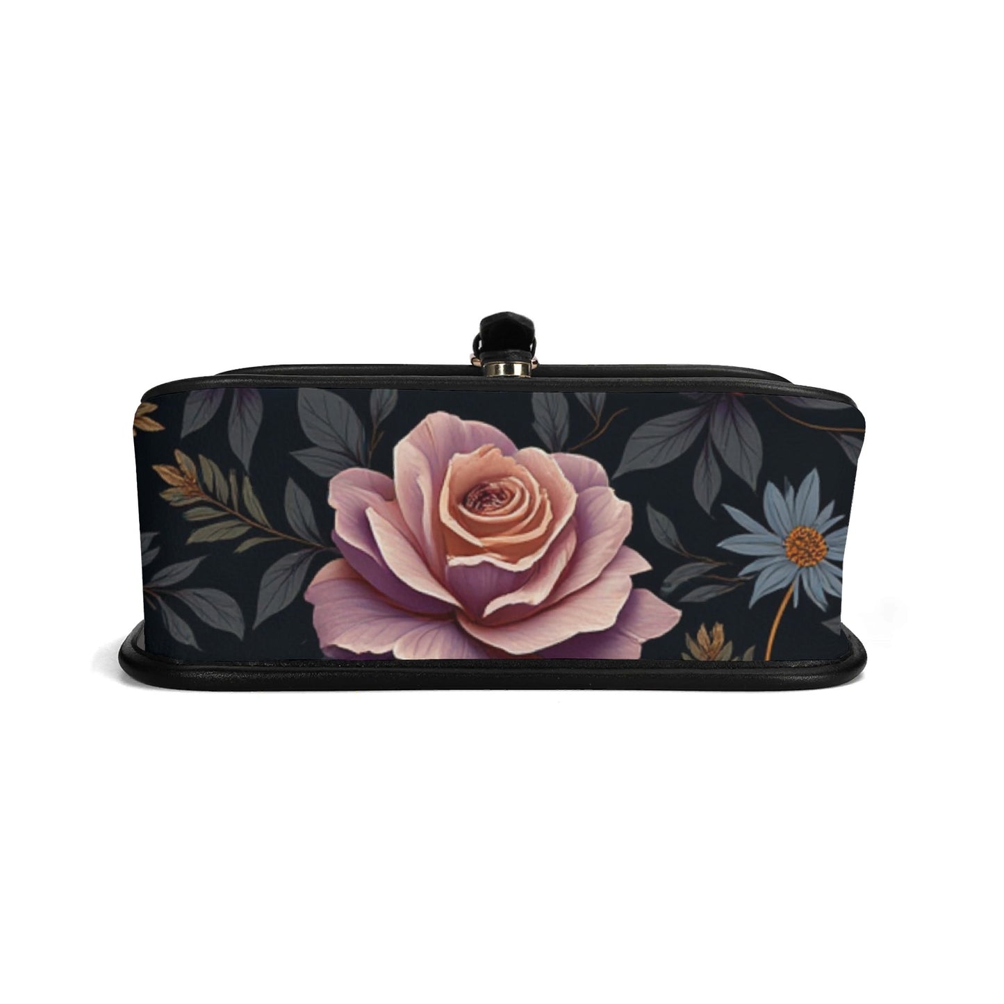Womens Rose Garden Chain Crossbody Bag Square bag