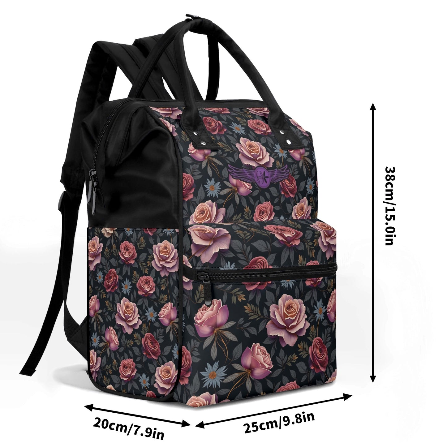 Rose Garden Diaper Bag by Highest Evolution