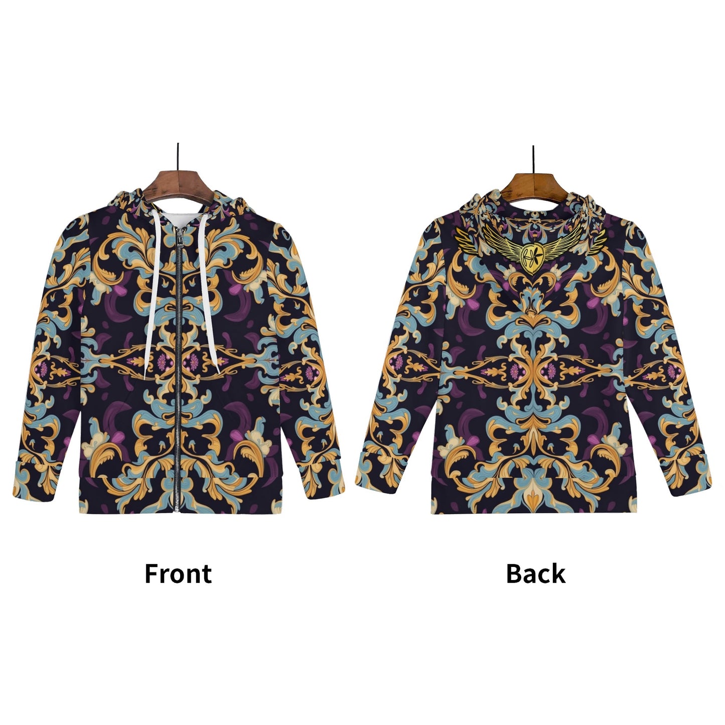 Childrens Aiden Zip Up Hoodie